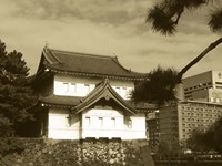 Traditional Building In Tokyo Fine Art Print