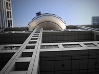 Fuji Building Fine Art Print