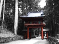 Red Gate Fine Art Print
