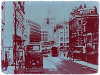 London Fleet Street Fine Art Print