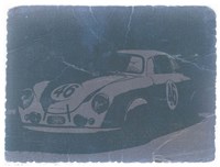 Porsche 356 Coupe Front Fine Art Print