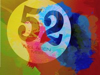 Mclaren Watercolor Fine Art Print