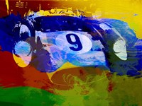 Ferrari Testarossa Watercolor Fine Art Print