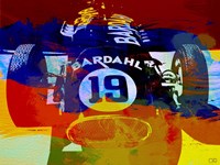 In Between The Races Watercolor Fine Art Print