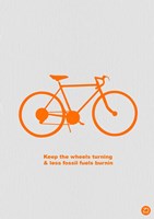 Keep The Wheels Turning Fine Art Print