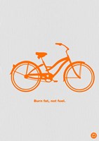 Burn Fat Not Fuel Fine Art Print