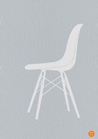 Eames White Chair Fine Art Print