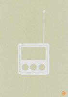 Wooden Radio Fine Art Print