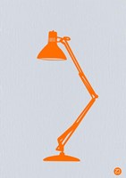 Orange Lamp Fine Art Print