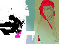 Red Hat Fine Art Print