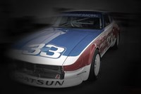 Nissan Dutsun Racing Colors Fine Art Print