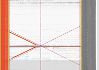 Abstract Orange and White Fine Art Print