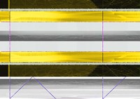 Abstract Yellow Parallels Fine Art Print