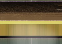Abstract Yellow and Brown Parallels Fine Art Print