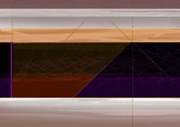 Abstract Brown and Yellow Fine Art Print