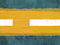 Green and Yellow Abstract Theme 1 Fine Art Print