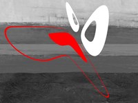 Abstract Oval Shape 8 Fine Art Print