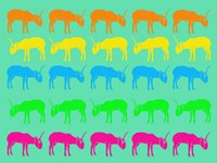 Safari 4 Framed Print