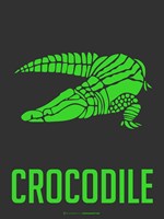 Crocodile Green Fine Art Print