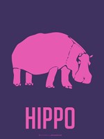 Hippo Pink Fine Art Print