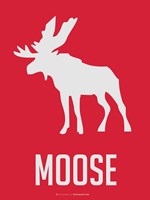 Moose Red Fine Art Print