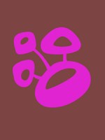 Funny Shape Blum 2 Fine Art Print