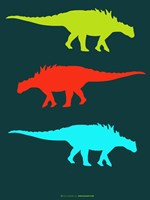 Dinosaur Family 11 Fine Art Print