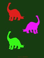 Dinosaur Family 19 Fine Art Print