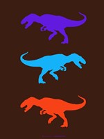 Dinosaur Family 24 Fine Art Print