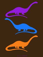 Dinosaur Family 26 Fine Art Print