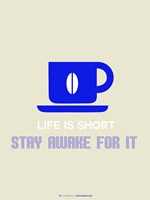 Coffee Blue Fine Art Print