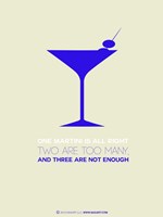 Martini Blue Fine Art Print