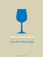 Wine Blue Fine Art Print