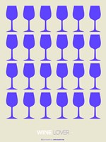Wine Lover Purple Fine Art Print