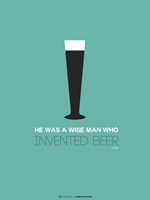 Beer Glass Green Fine Art Print