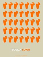 Orange Tequila Shots Fine Art Print