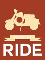 I Like to Ride 1 Fine Art Print