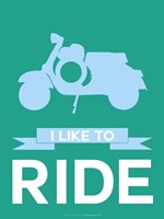 I Like to Ride 2 Fine Art Print