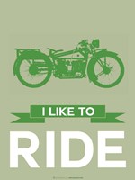 I Like to Ride 8 Fine Art Print