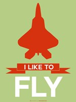 I Like to Fly 3 Fine Art Print