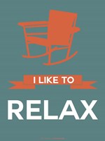 I Like to Relax 2 Fine Art Print