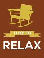 I Like to Relax 3 Fine Art Print