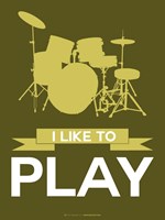 I Like to Play 5 Fine Art Print
