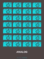 Analog Blue Camera Fine Art Print