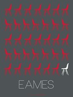 Eames Chair Red Fine Art Print