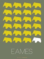 Eames Yellow Elephant 2 Fine Art Print