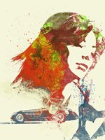 Ferrari Girl Fine Art Print