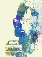 BMW Girl Fine Art Print