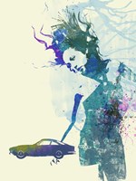 Ferrari Lusso Girl Fine Art Print