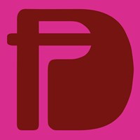 Letter A Purple Fine Art Print